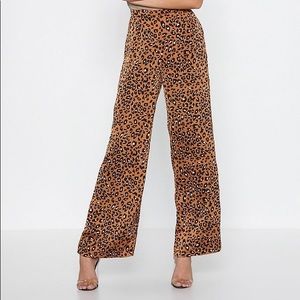 Nasty Gal Cheetah Print Pants